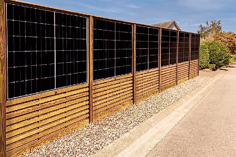 pros and cons of solar fence panels