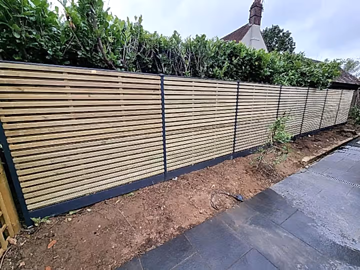 fence panels for using with durapost