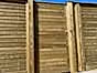 Horizontal tongue and groove effect garden gate