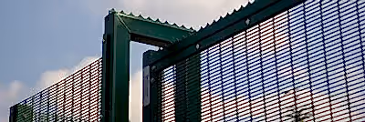 Commercial security fencing