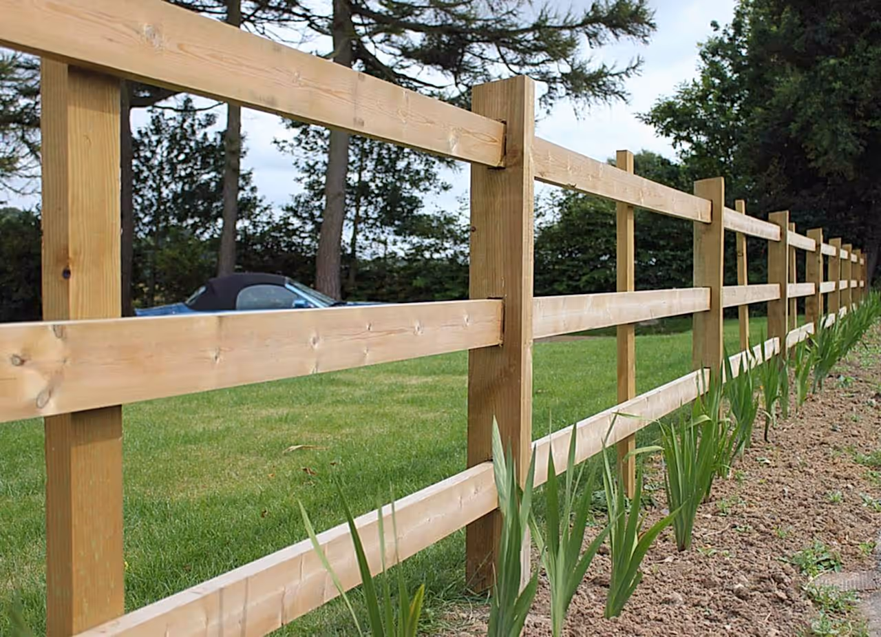 Morticed Post and Rail