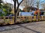 post and rail fencing morticed