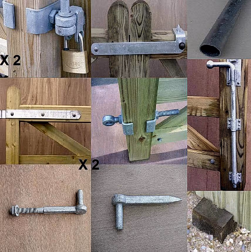 Gate Fitting pack