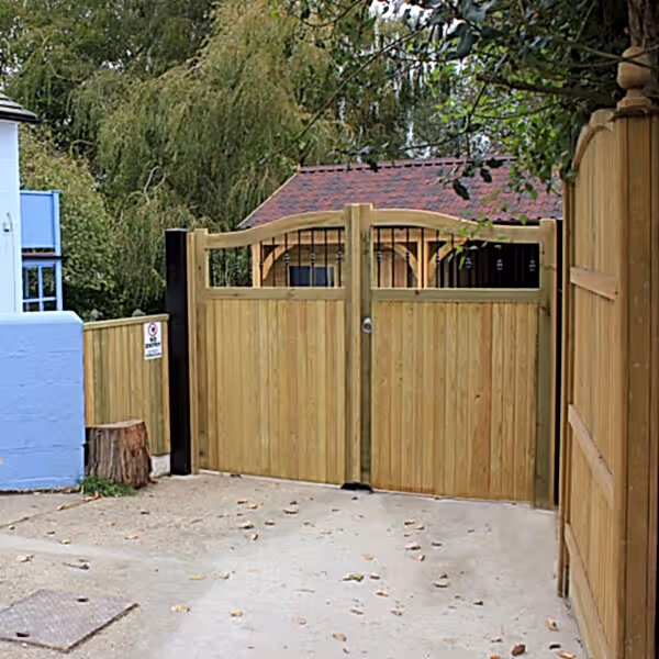 courtyard gate
