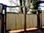 railing panel courtyard gate