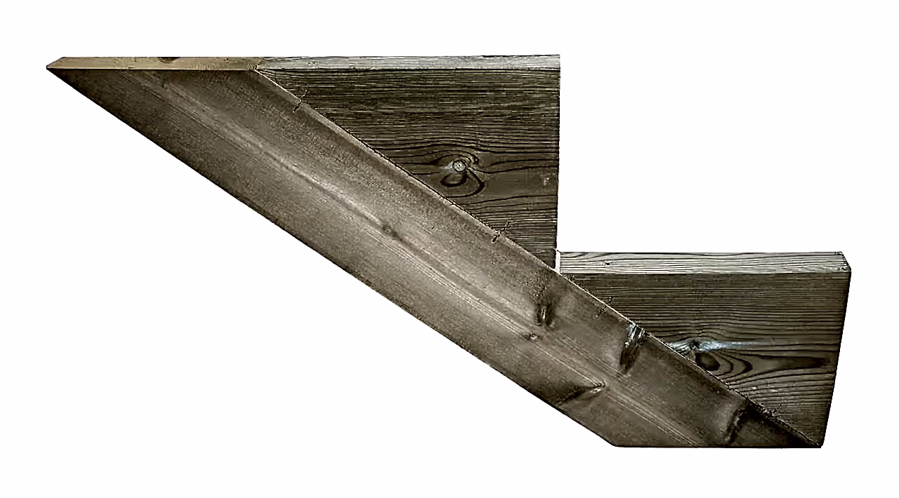 759200 - 2 tread stringer x 1
