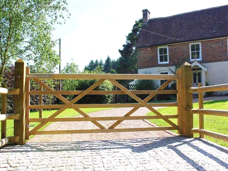 handmade entrance gate