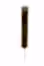 Verge protection marker post with amber reflector