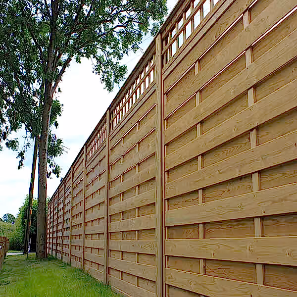 wind resistant fencing