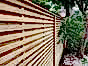 horizontal slatted fence panels