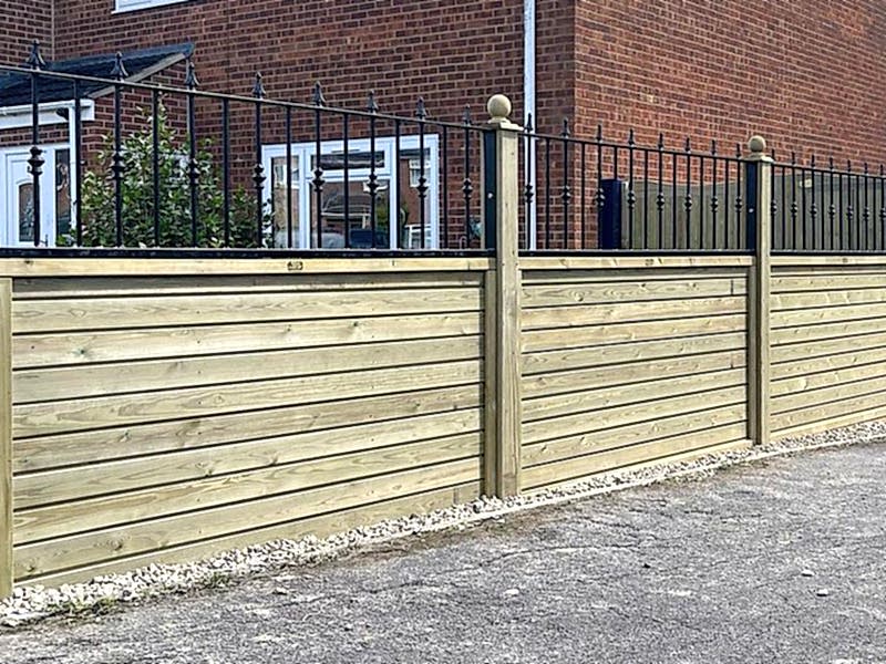 garden security fence panel