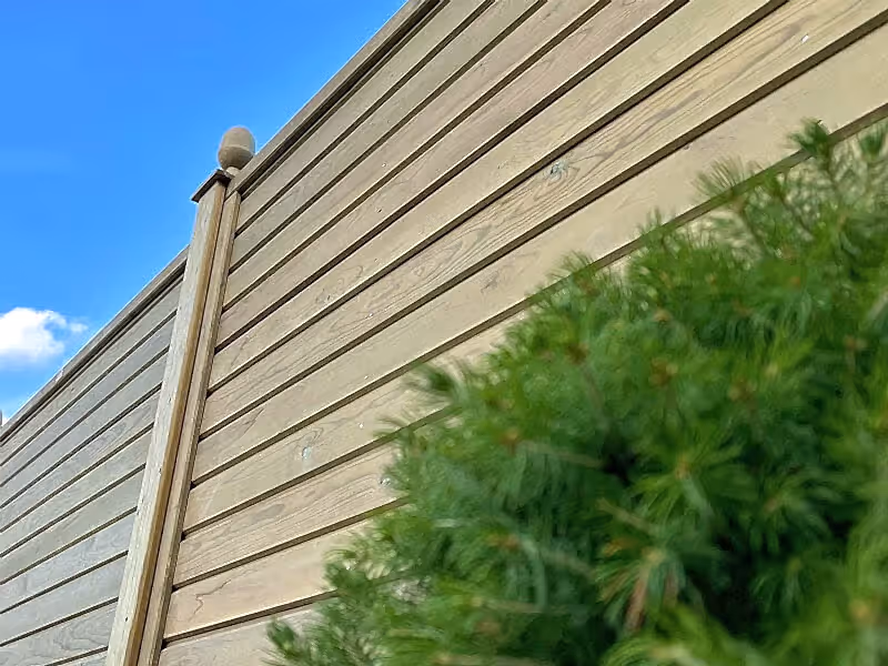 secure driveway fence