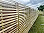slatted fence panels