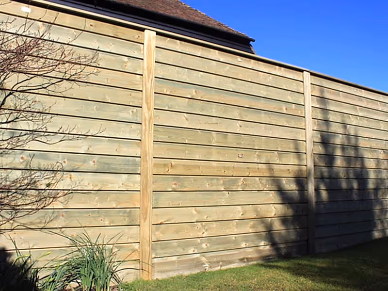 timber fencing