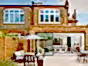 modern slatted fencing