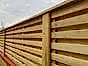 short slatted panels