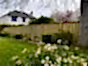 vertical hit and miss garden fencing