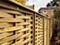 slatted woven fence panels