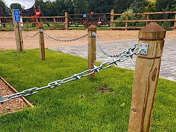 post and chain