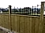 Fence panels and railing