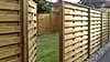 Premium Horizontal Hit and Miss fence Panels and Garden Gate