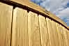 Tongue and Groove Convex Premium Fence Panel