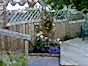 Vertical hit and miss with diamond trellis