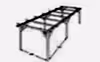 Double 1.8 pergola