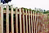 Traditional Pointed Picket Palisade Fencing