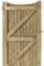 Featherboard concave gate back
