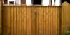 Pair of featherboard gates