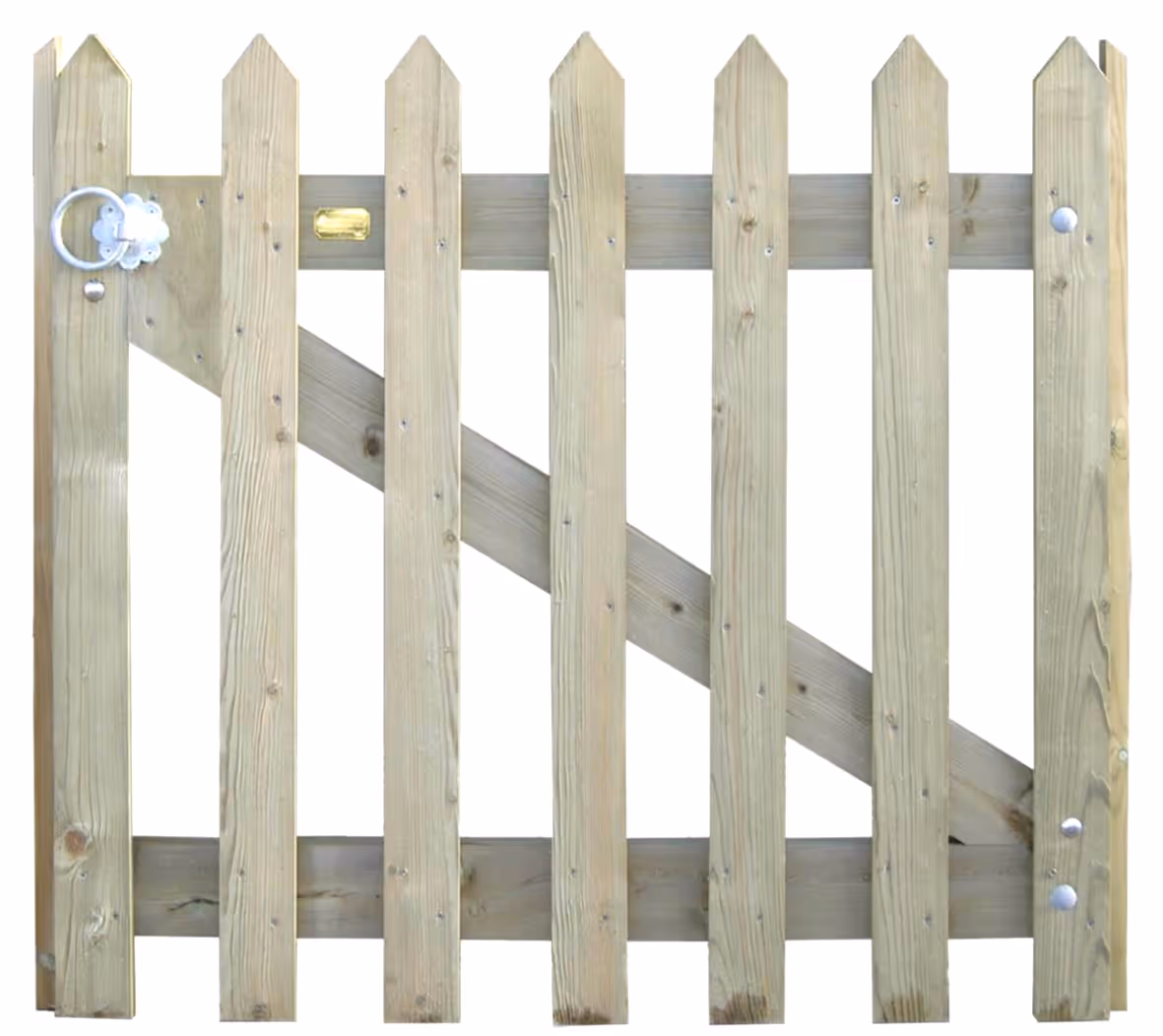 palisade pointed top gate