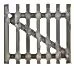 palisade round top garden gate