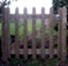 Ponted Palisade Garden Gate 222700BM