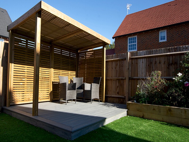 Garden shelter for spring