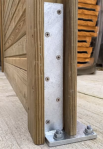 fence post foot