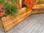 ungrooved landscape timber