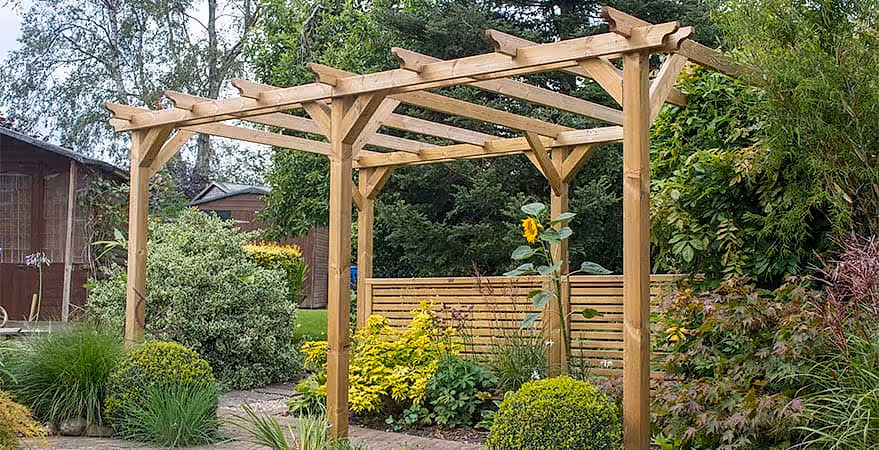 timber pergola
