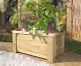 wooden planter