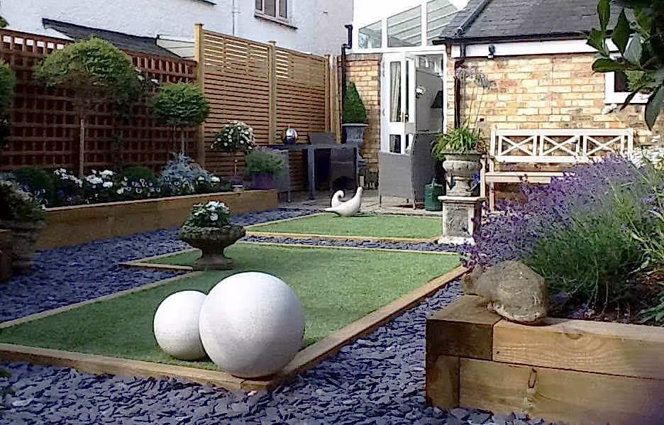 landscape timber sleepers raised beds