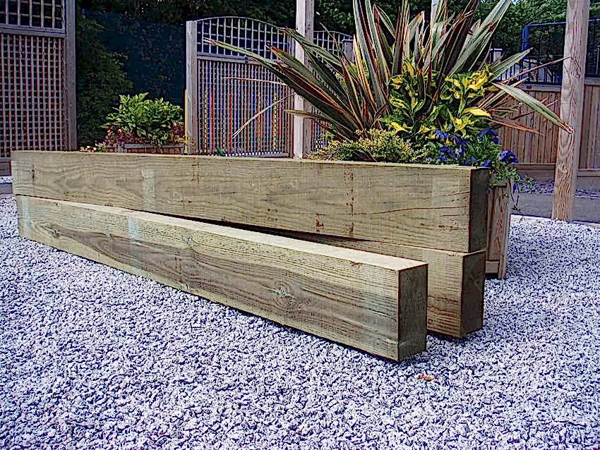 Timber sleepers