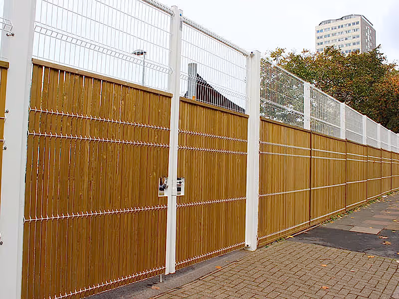 Double leaf security gates