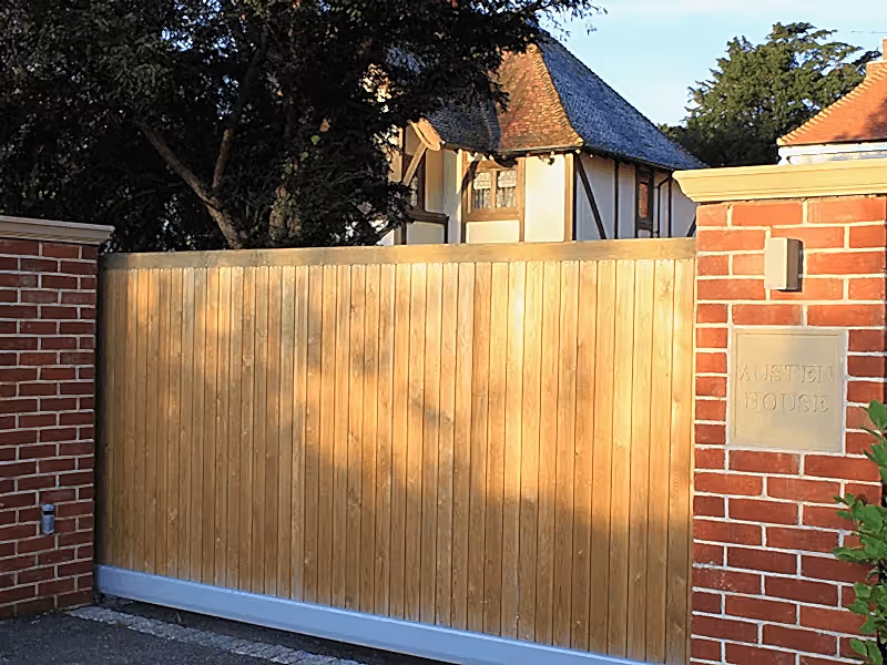 electric sliding gate