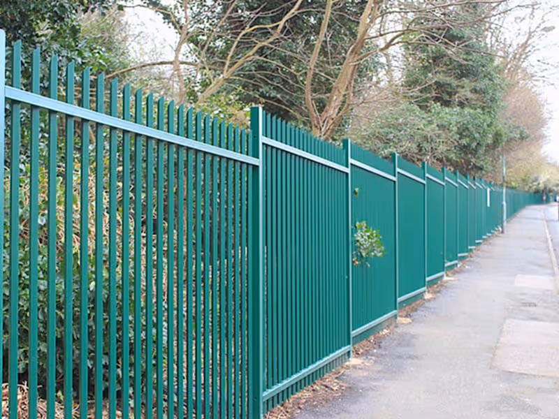 vertical bar fencing