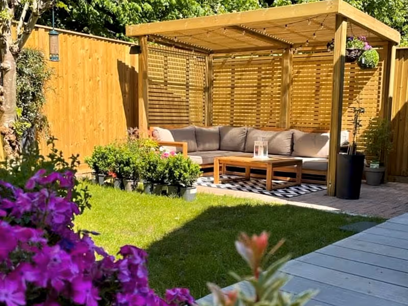 wooden outdoor structure