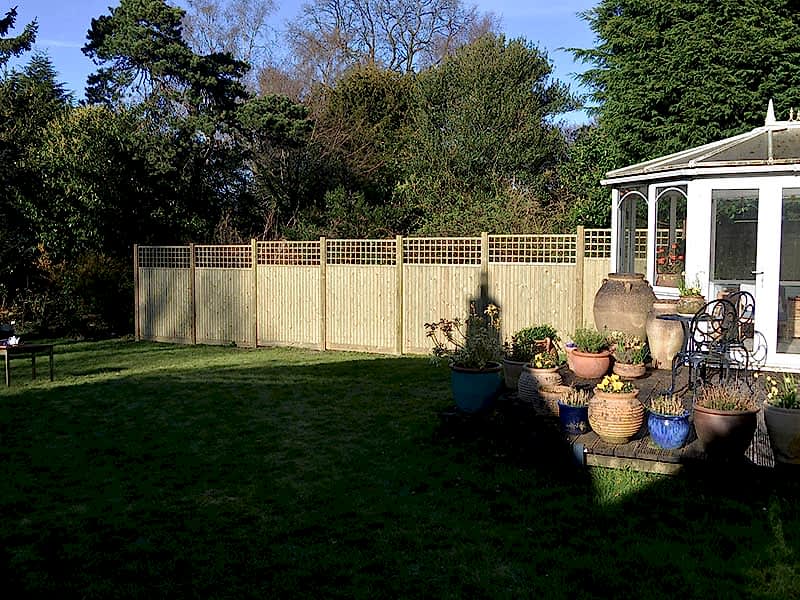 the perfect shared boundary fence
