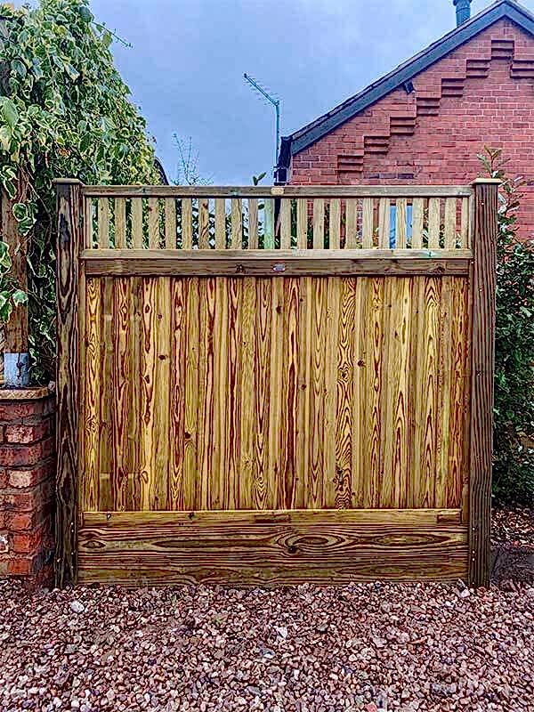 Chester based approved fencing installer
