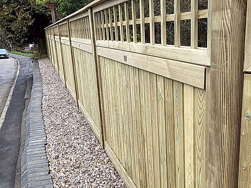 trellis fence topper