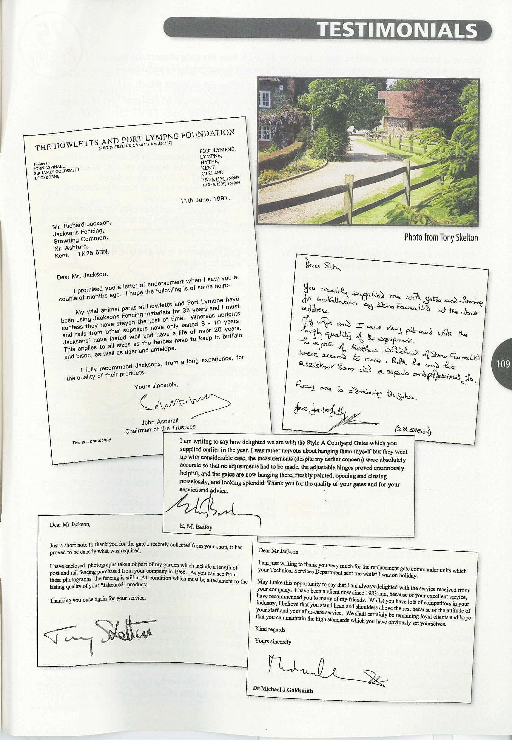 fencing testimonials