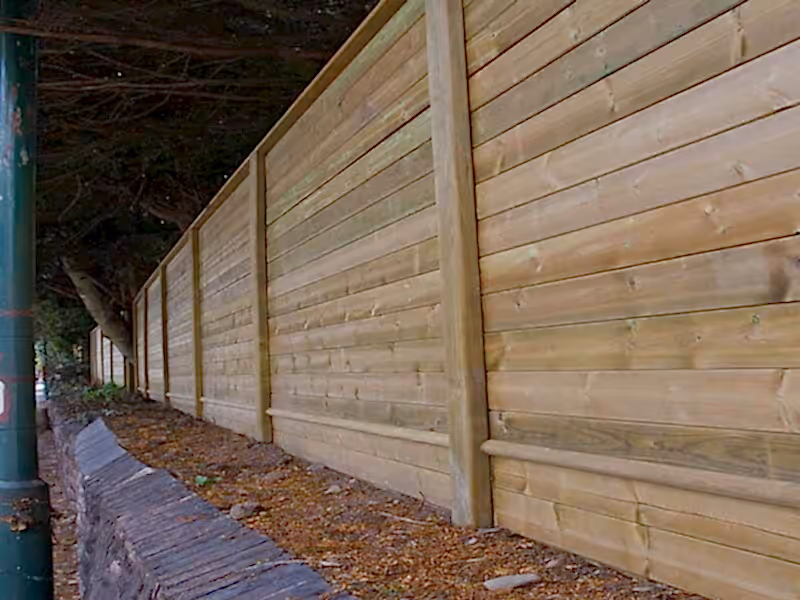 acoustic fence design